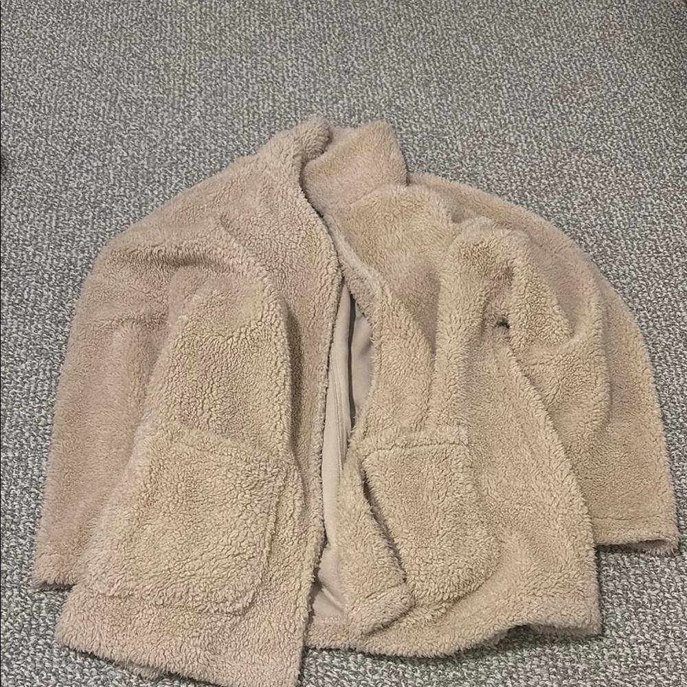 Z Supply Tan Teddy Jacket